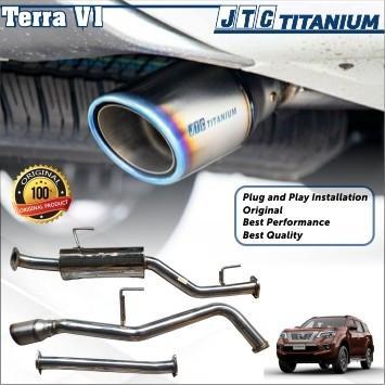 Exhaust Knalpot JTC titanium Muffler Nissan Terra