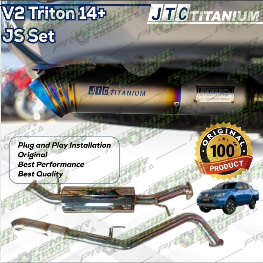 JTC titanium Triton 15+ DOWNPIPE-FRONTPIPE