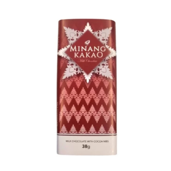 Minang Kakao Milk Chocolate with Cocoa Nibs