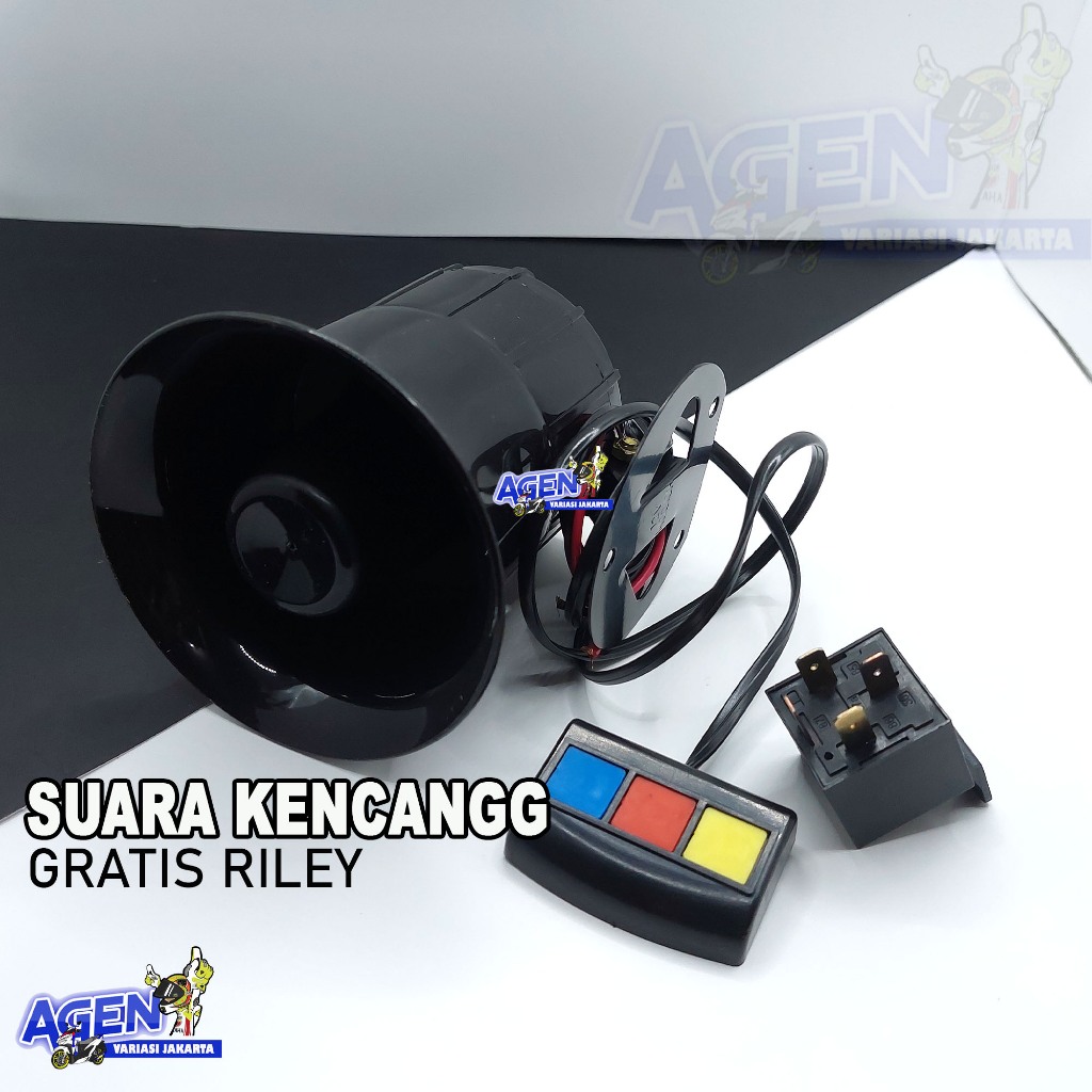 Klakson suara sirine model TOA 12Volt 30Watt