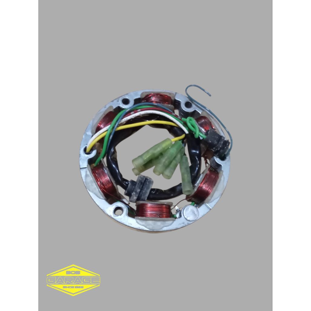 spul spoel assy honda c70 double starter stater sudah cdi nos like original lostpack