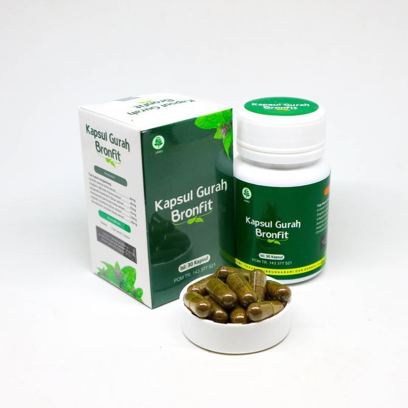 Gurah BRONFIT Original Naturafit 50 Kapsul (BPOM) - Gurah BRONFIT Original Naturafit 50 kapsul