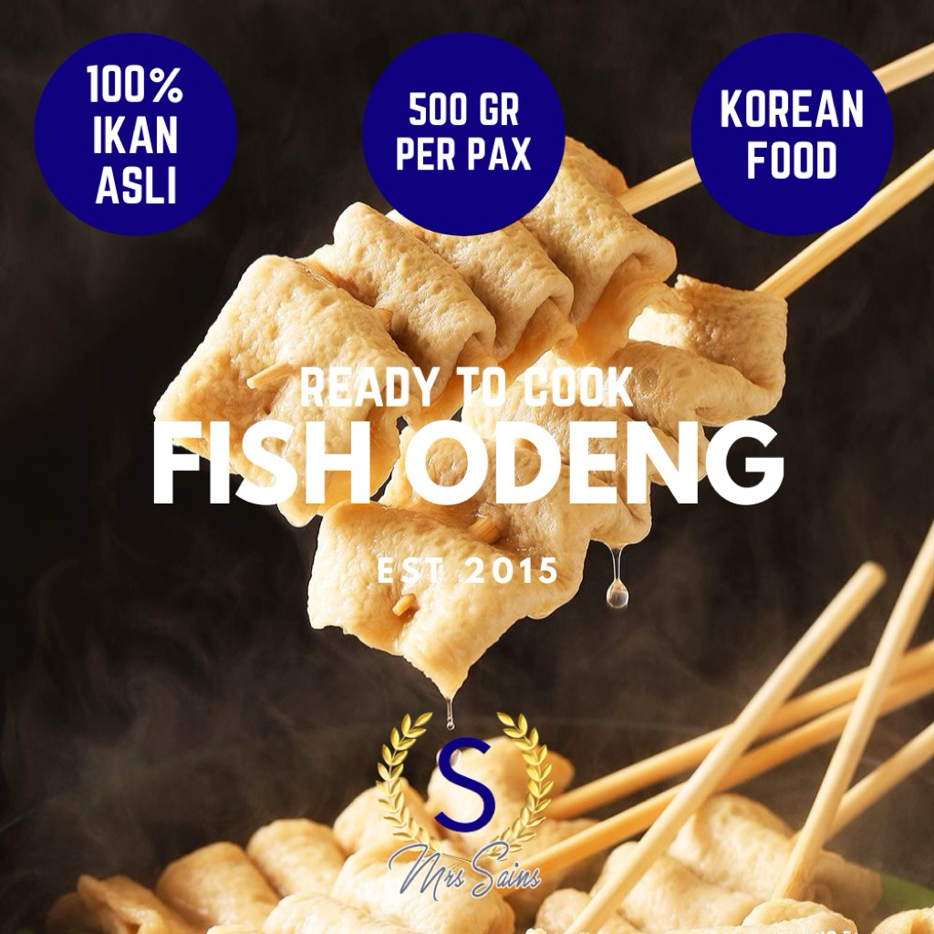 Odeng Fishcake Eomuk 500gr Manna