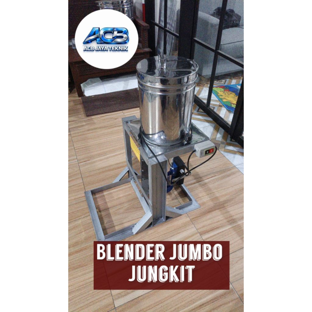 Mesin Blender Jumbo / Mesin Selip Bumbu Jungkit