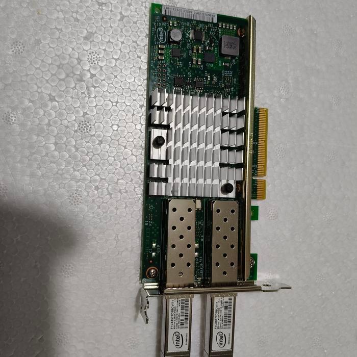 PCI INTEL SFP CARD 10G 2 PORT PLUS MODUL