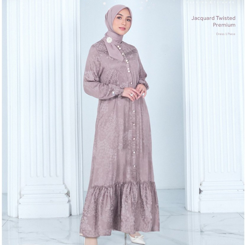 Couple Gamis Ibu Anak ROYAL 51 PAPERCORN, KAGUMI 333 / KAGUMI KIDS 175 (ETHICA RUMAH FAIQA)