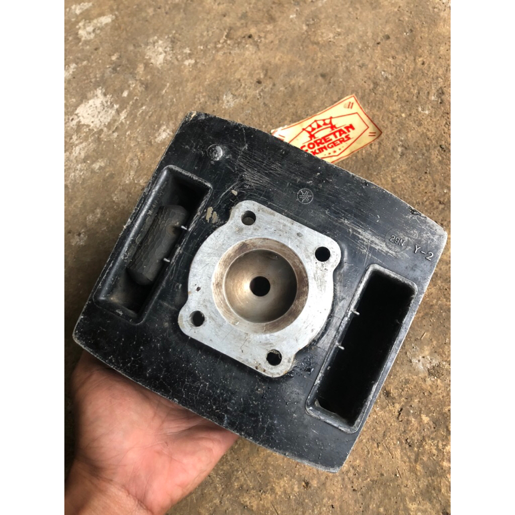CYLINDER HEAD / KOP 29N RX-KING KOBRA COBRA OLD ORIGINAL COPOTAN