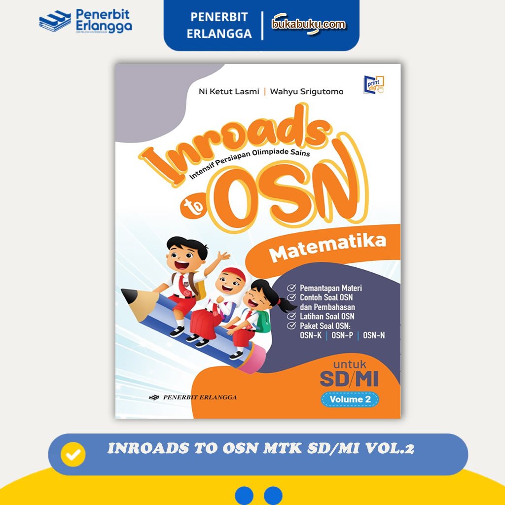 Erlangga INROADS TO OSN MATEMATIKA SD/MI VOL.2
