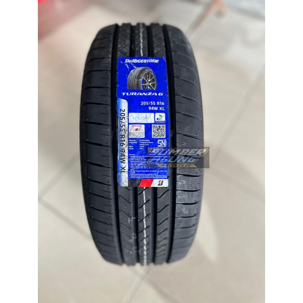 Ban Mobil Bridgestone Turanza 6 205/55 R16