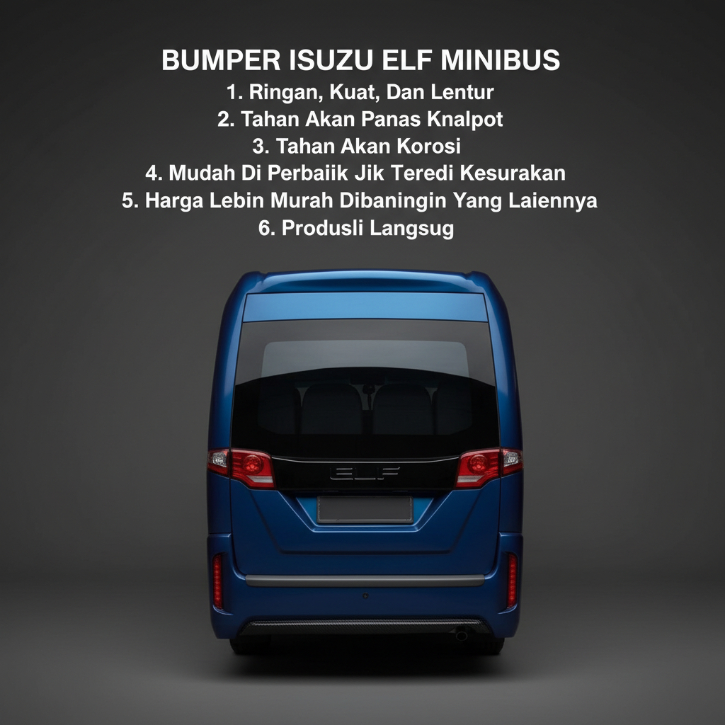 BUMPER BEMPER ISUZU ELF MINIBUS