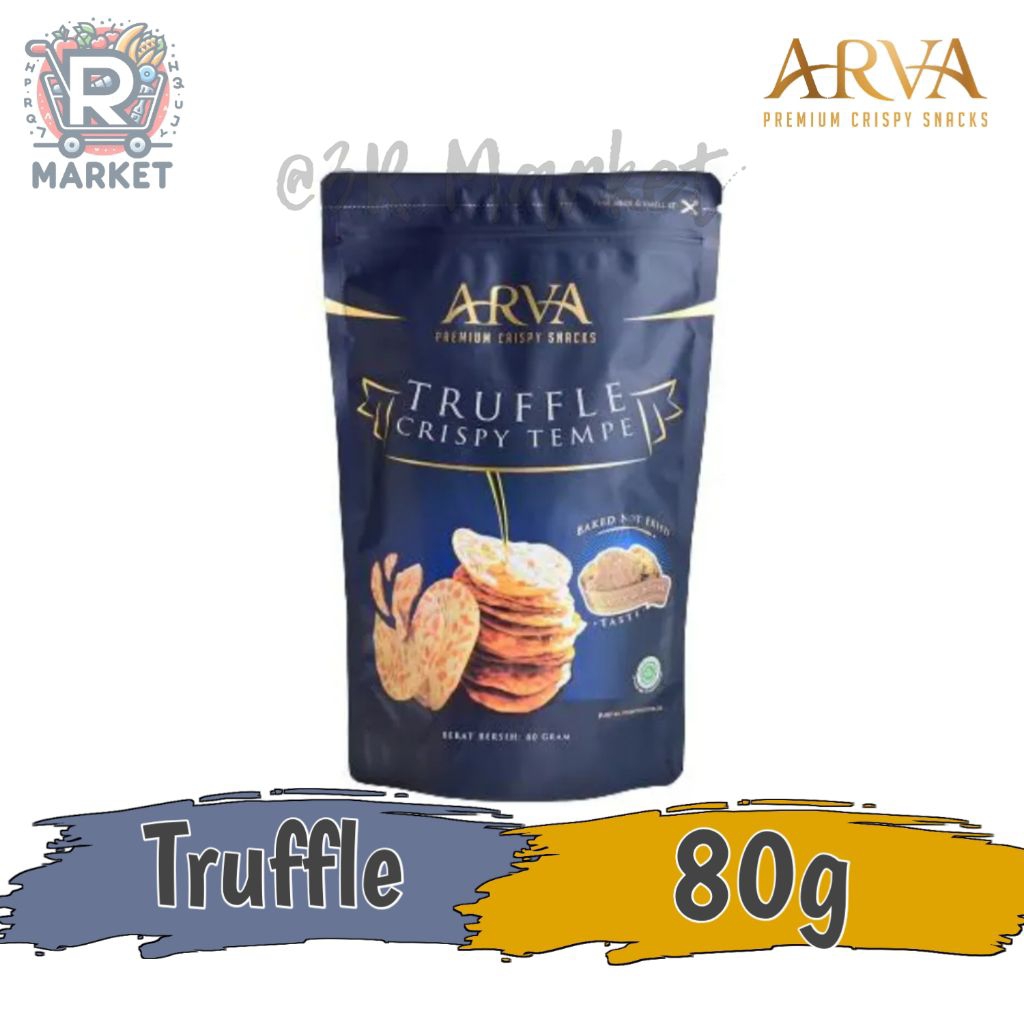 Arva Premium Crispy Snacks Truffle Crispy Tempe
