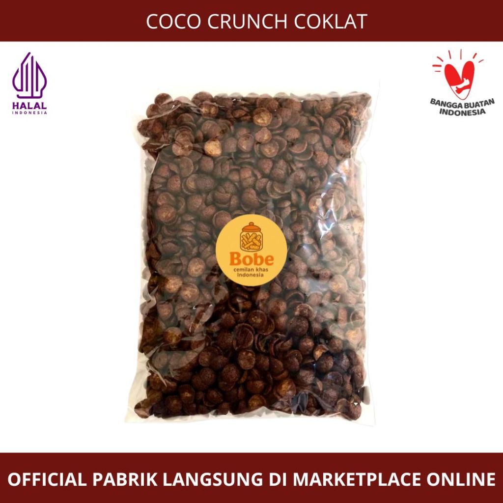 [Toko Kue Bobe] - Coco Crunch Coklat - Snack Kiloan