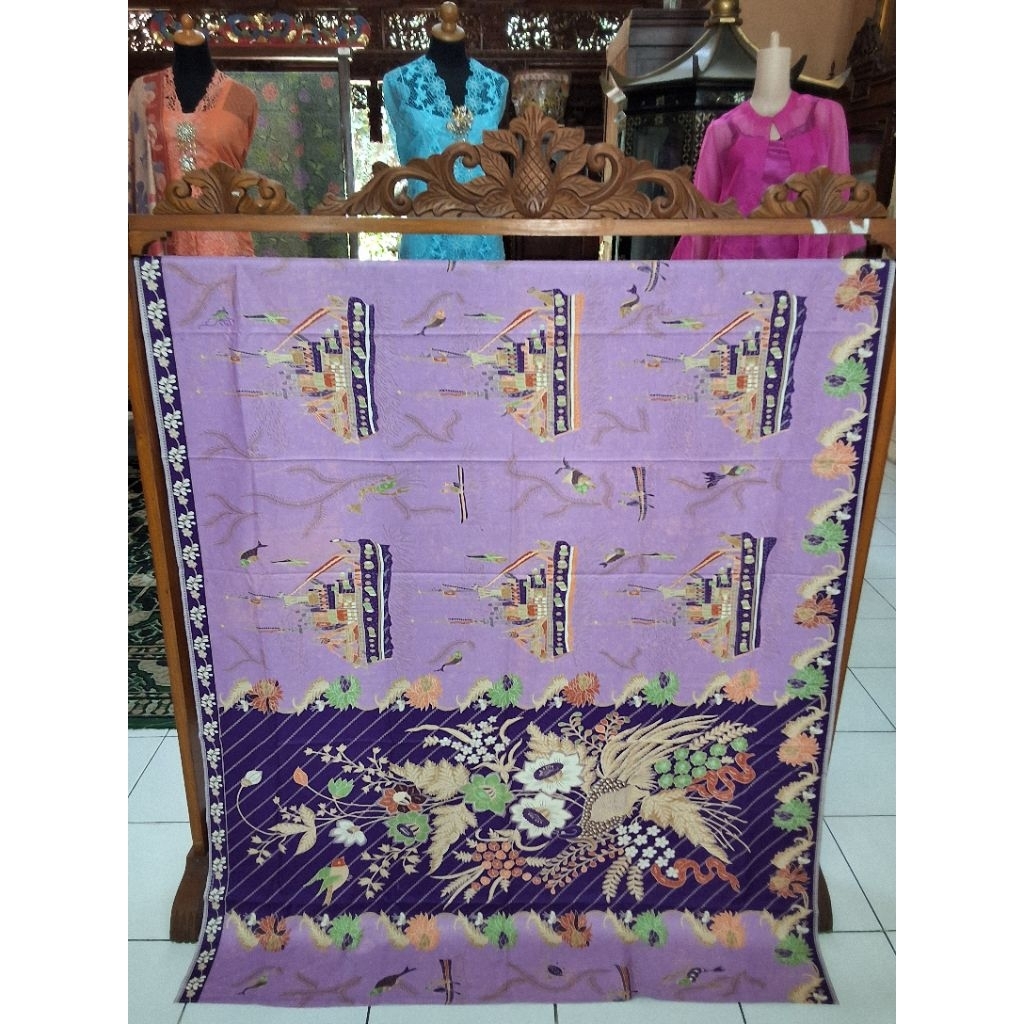 Kain Batik Buket/Kain Batik Buket Repro Antik/Kain Batik Encim/Kain Batik Peranakan