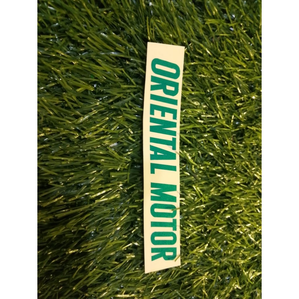 stiker cutting oriental motor