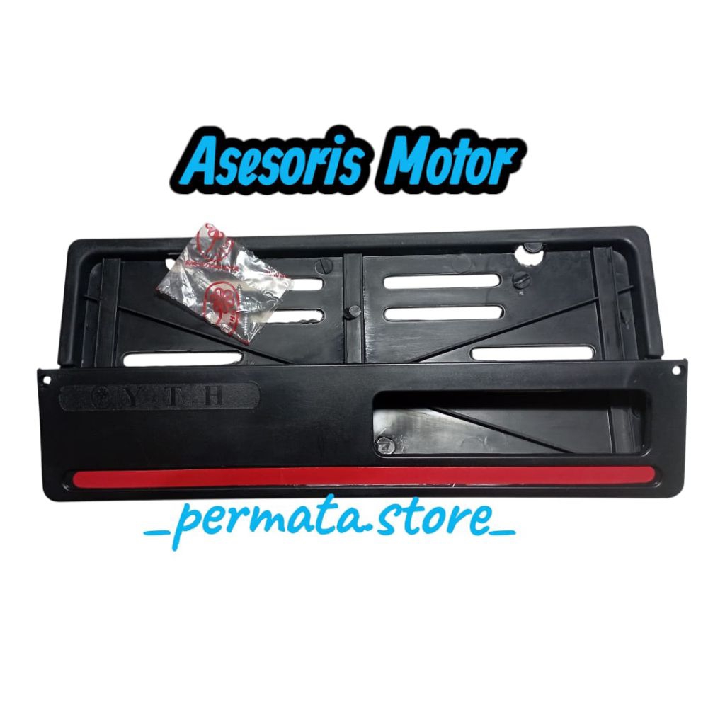 asesoris sepeda motor rumah Plat motor semakin bergaya