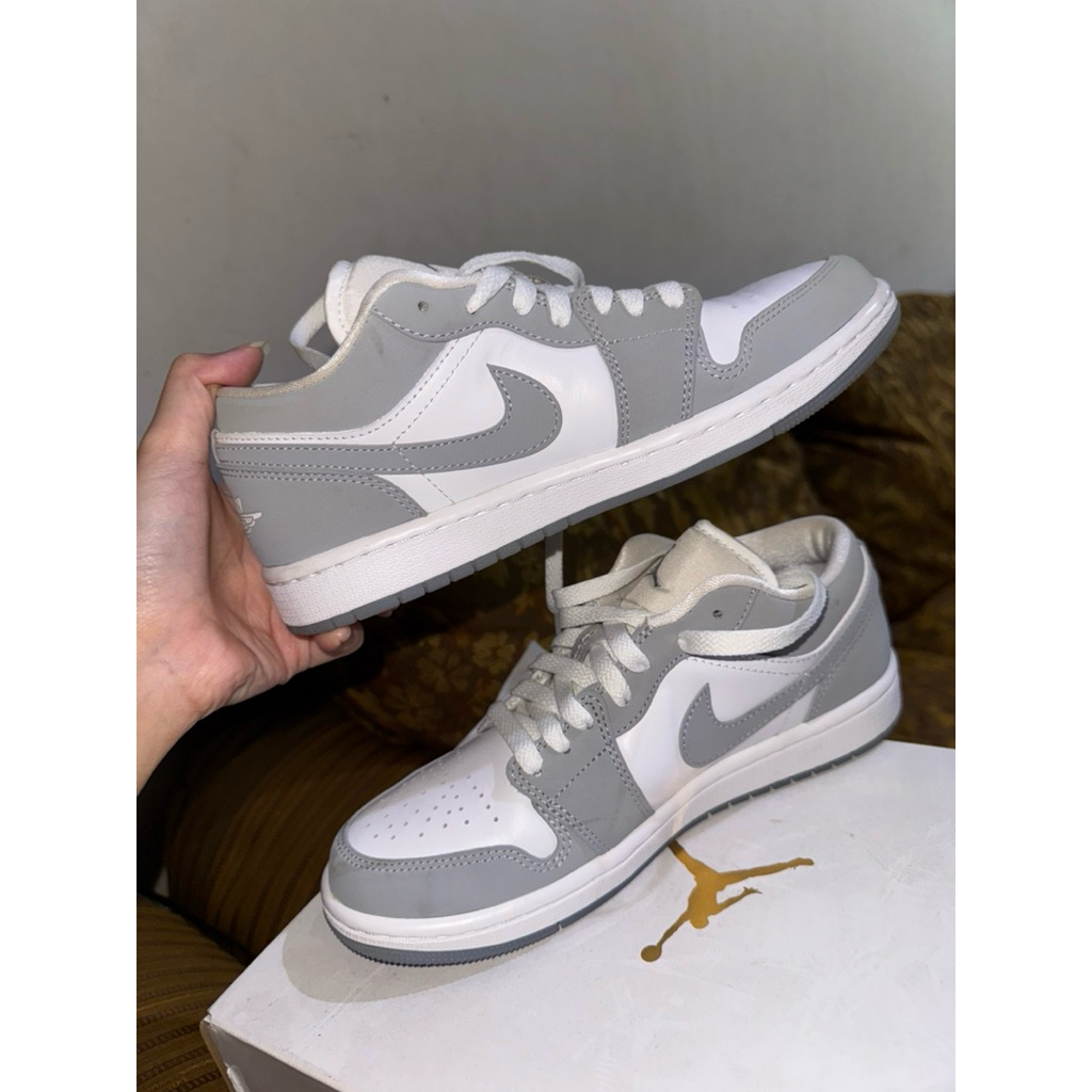 air jordan 1 low grey