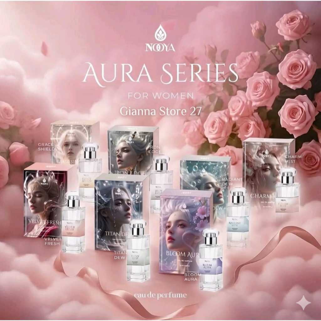 [Baru] Parfum Nooya 35 ml | New | Storm Shield | Bold Mist | Core Fresh | Iron Edge | Titan Dew | Ch