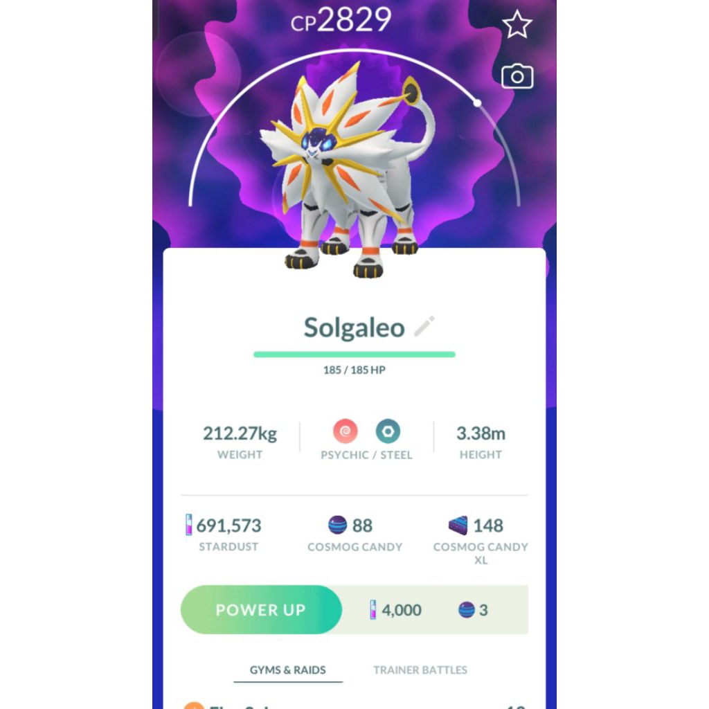 POKEMON GO - LEGENDARY SOLGALEO & LUNALA