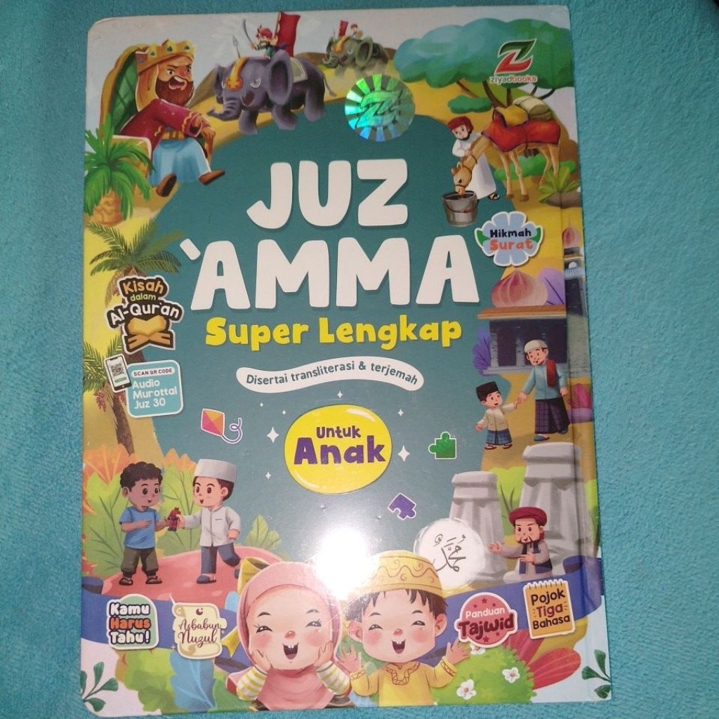 Juz Amma Super Lengkap Untuk anak Juz Amma Hardcover Buku anak Muslim Ziyadbooks