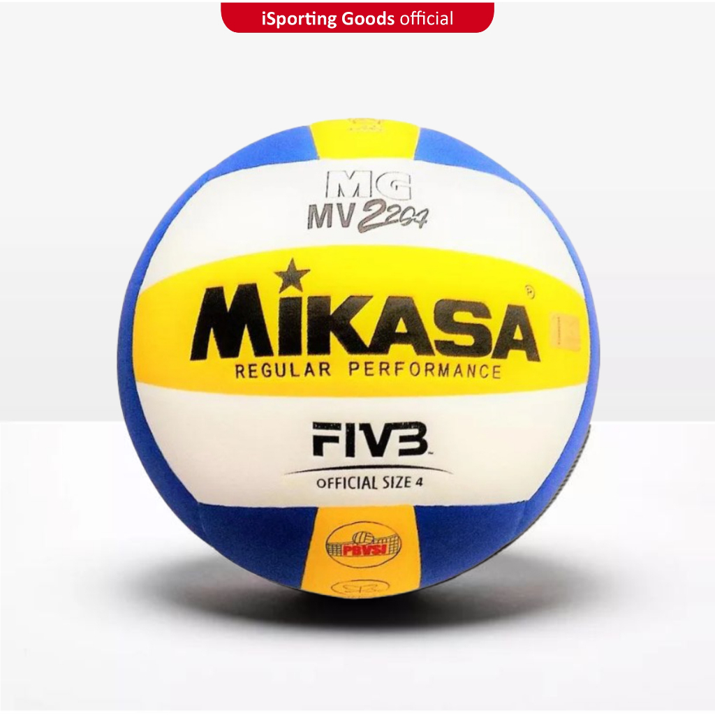MIKASA Bola Voli Mikasa MV2204 Super Gold Original SIZE 4