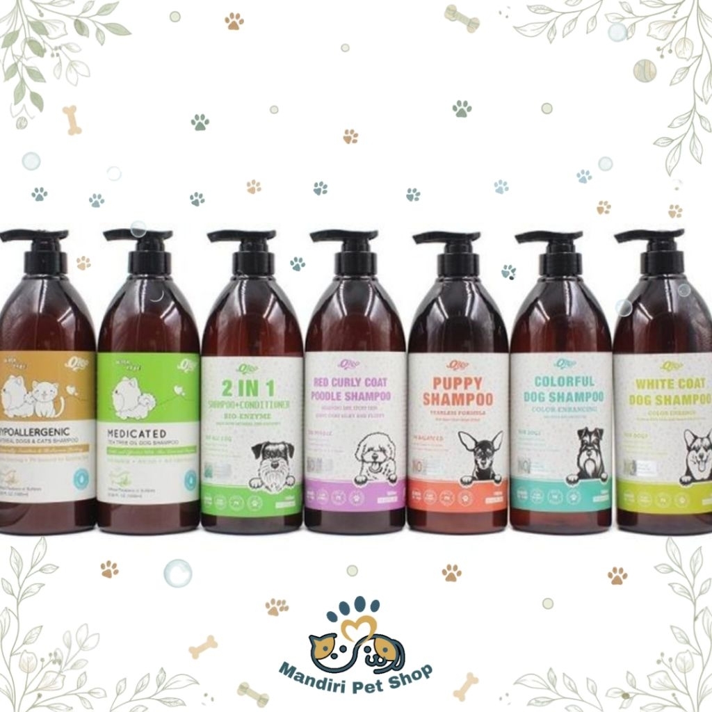 Orgo Dog Shampoo 1000ml / Shampoo Anjing / Shampoo Anti Jamur Anjing / Volk Dog Shampoo 1000ml