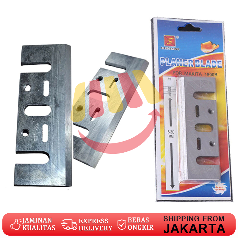 Mata Pisau Planner Makita pisau serut kayu pisau Ketam Sugu HSS Makita