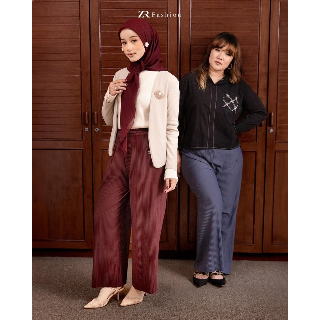ZR0010 ZR FASHION CELANA KULOT LIDI BASIC