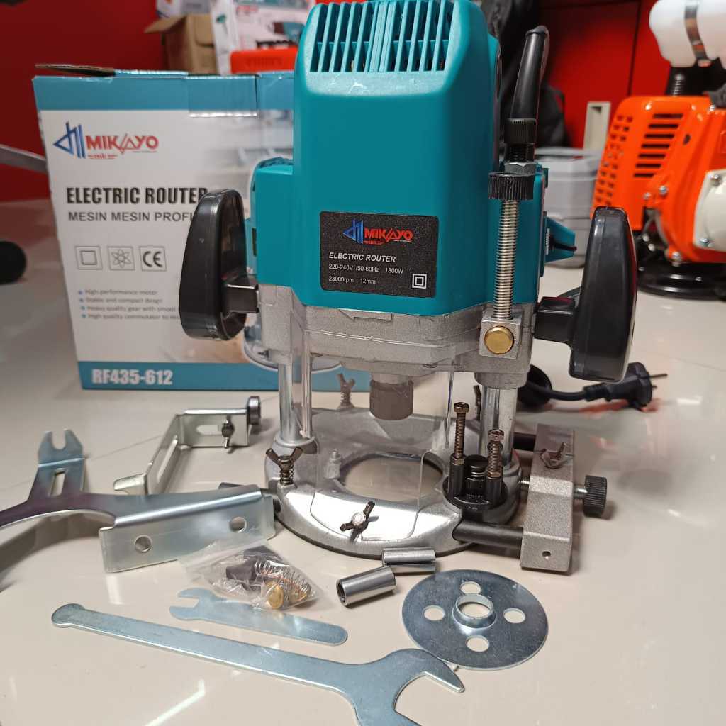 MESIN PROFIL KAYU / ELECTRIC ROUTER maktec Mesin Router 12mm Besar Profil Kayu 12 mm Wood Trimmer