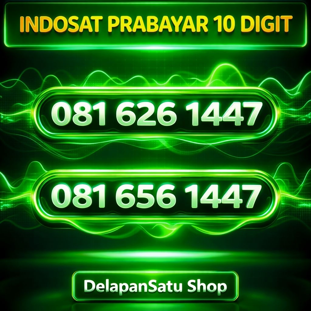 NOMOR CANTIK INDOSAT PRABAYAR SPESIAL 10 DIGIT