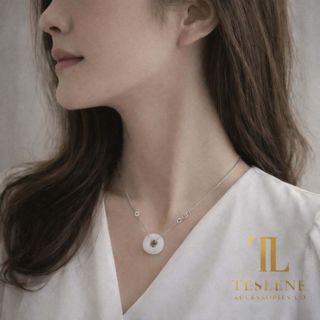 LIONTIN GIOK PUTIH | KALUNG GIOK PREMIUM