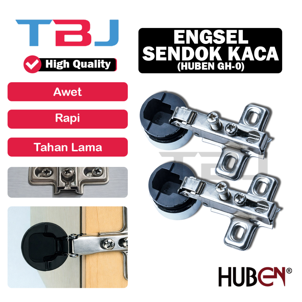 ENGSEL SENDOK / ENGSEL SENDOK KACA / ENGSEL SENDOK KACA HUBEN GH0 1SET (2PCS)