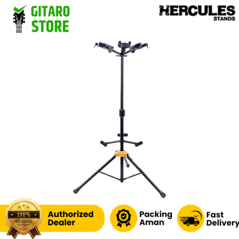 Stand Gitar Triple Hercules GS432B Plus Stand Gitar Hercules GS 432B + Stand Guitar Trio Ganda