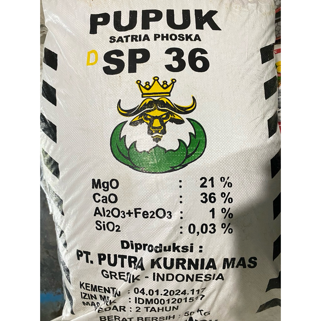 Pupuk Satria Phonska DSP 36 50kg / SP 36 50kg Bisa Ecer