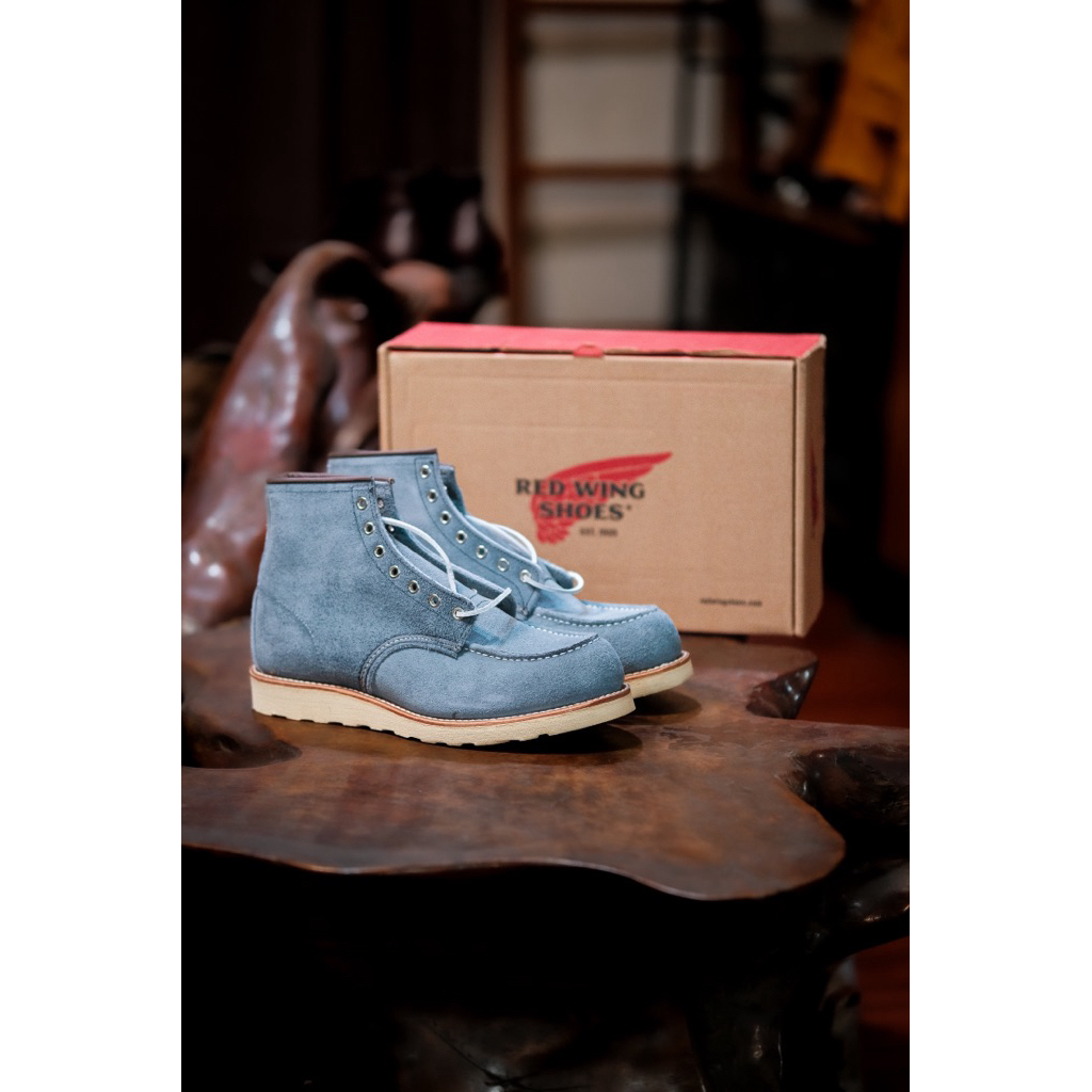 Boot RW 8143 Moctoe Blue Slate Made In Usa