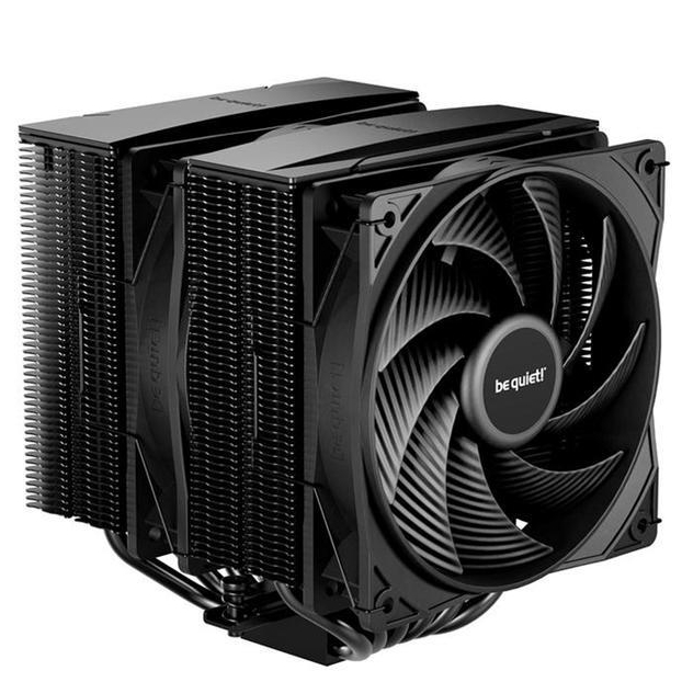be quiet Pure Rock PRO 3 Black - Impressively Performant and compact - High Performance Cooling - 2x