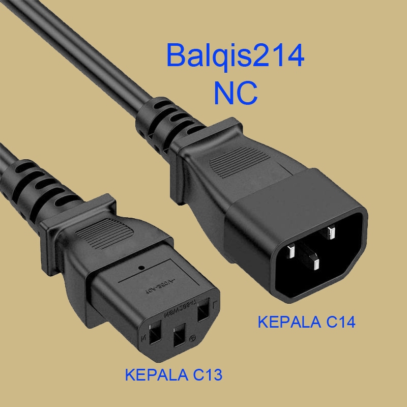 Kabel Power PSU C13 to C14
