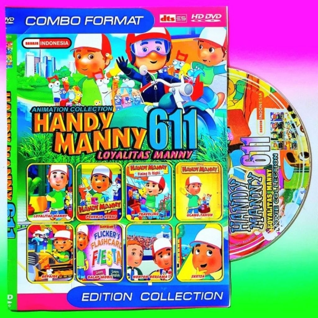 KASET FILM HANDY MANNY-KASET FILM ANAK ANAK KARTUN ANIMASI TERBARU-KASET FILM ANAK2 TERBARU-KASET FI