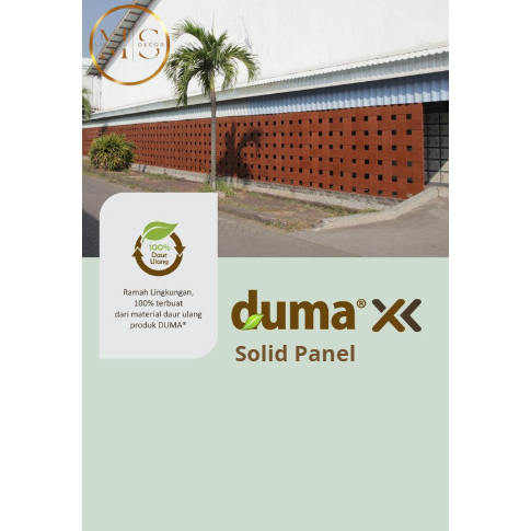 solid panel DUMA - WPC DUMA tahan cuaca