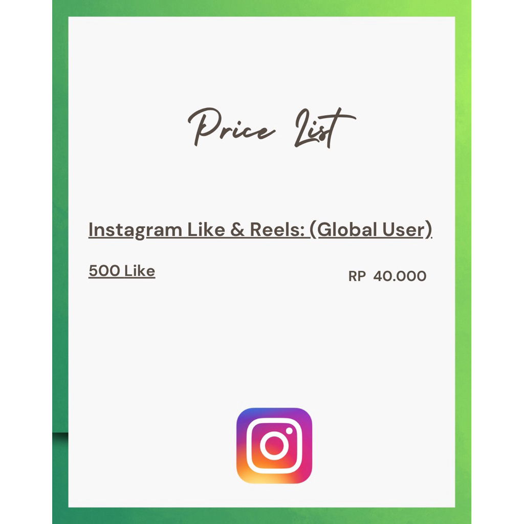 InstagramLikeorReelsLike500
