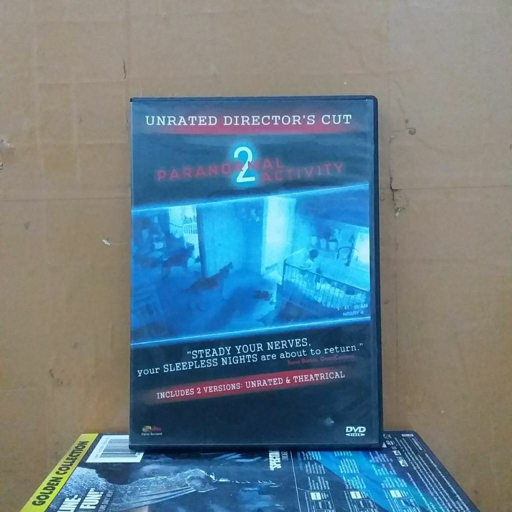 DVD ORIGINAL FILM PARANORMAL ACTIVITY