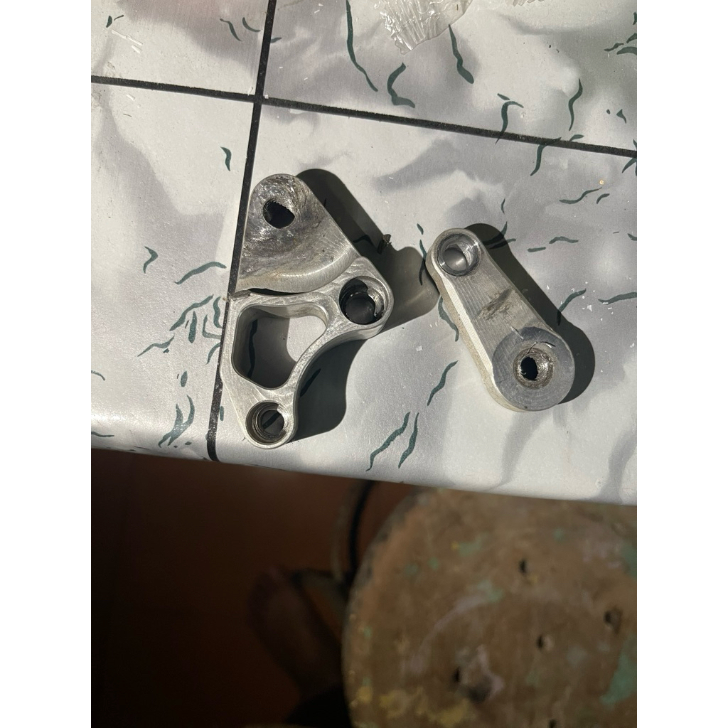 breket knalpot mio cnc