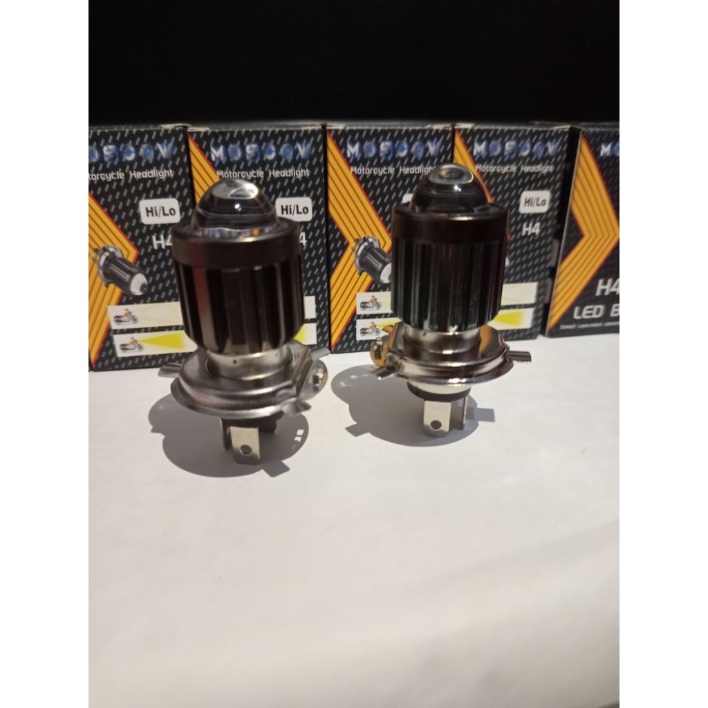Lampu Led laser h4 putih kuning super terang
