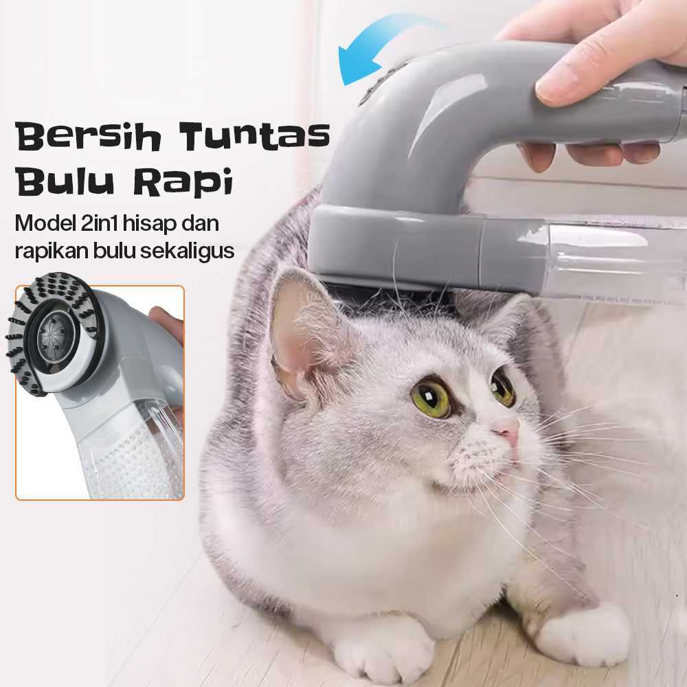 Shed Pal Pembersih Bulu Hewan Peliharaan Elektrik Pet Grooming Tool - HC