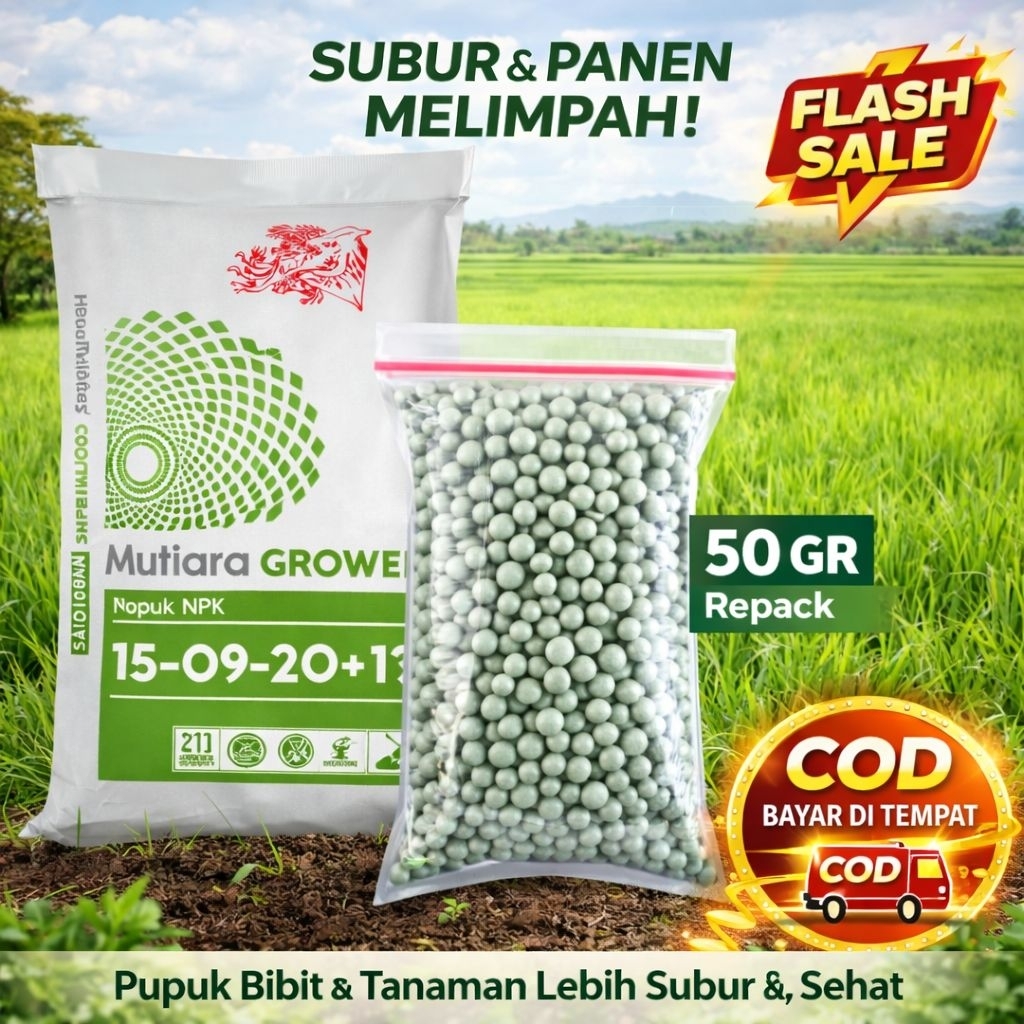 Pupuk NPK Mutiara Grower  repeak