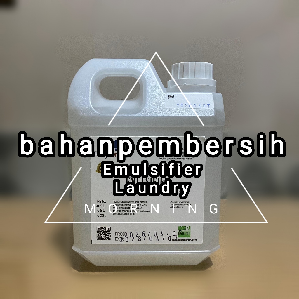 Emulsifier Laundry 1 L Forty One by Kleen-R Harume Penghilang Noda Minyak Lemak Oli / Oil dll pada P