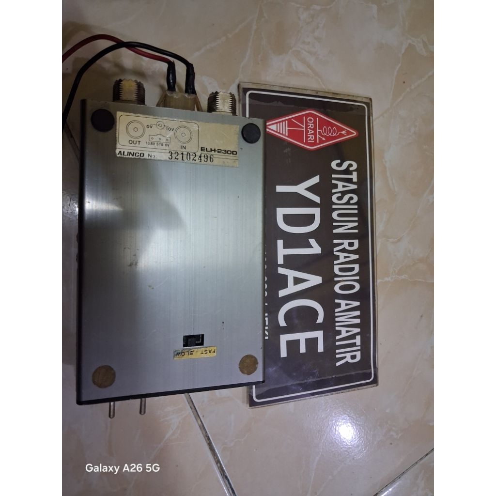 booster Alinco radio VHF 30 watt