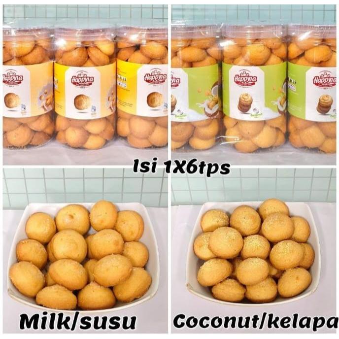Happyna Kue Bolu Kering Toples