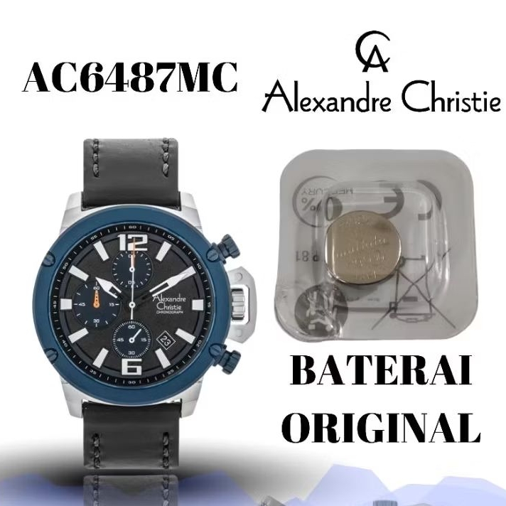 BATERAI JAM ALEXANDRE CHRISTIE ORIGINAL AC6487MC