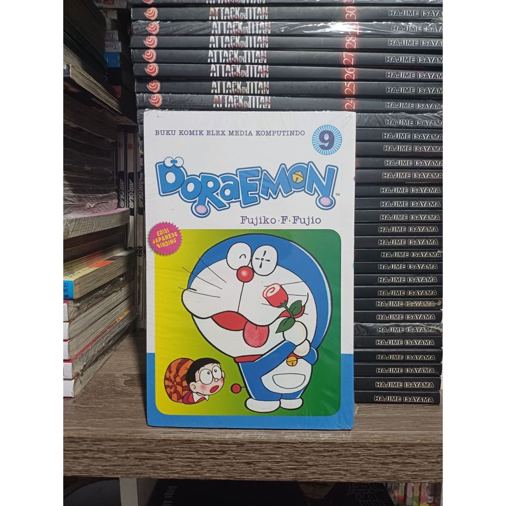 Komik Doraemon 9 segel kertas koran