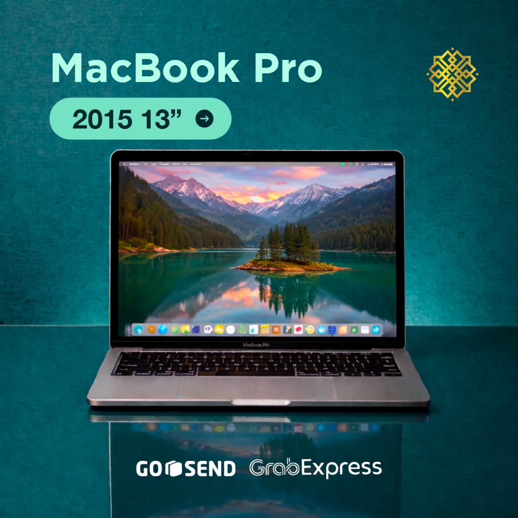MacBook Pro 2015 13 inch | RAM 8/16 | SSD 128/256/512/1TB/2TB | Second Like New | Original | Fullset